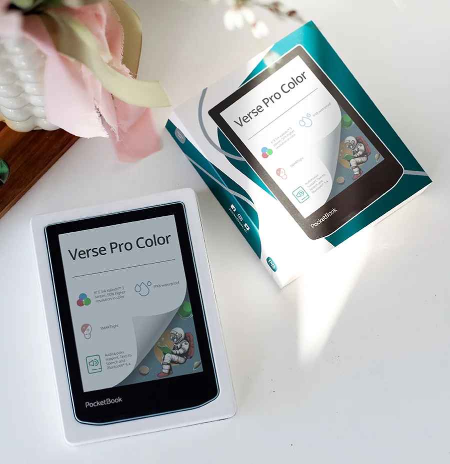 PocketBook Verse Pro Color 本体 PocketBook Verse Pro Color kolorowym wyświetlaczem| 6-calowy